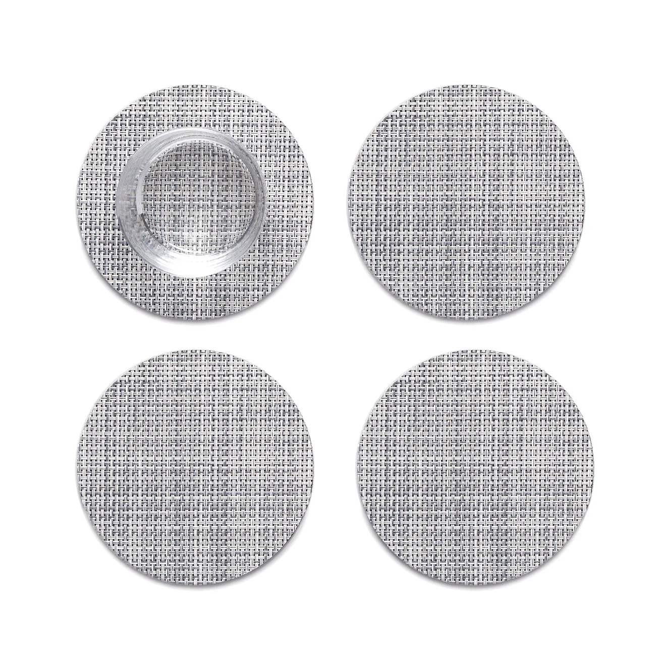 Mini Basketweave Coaster Set