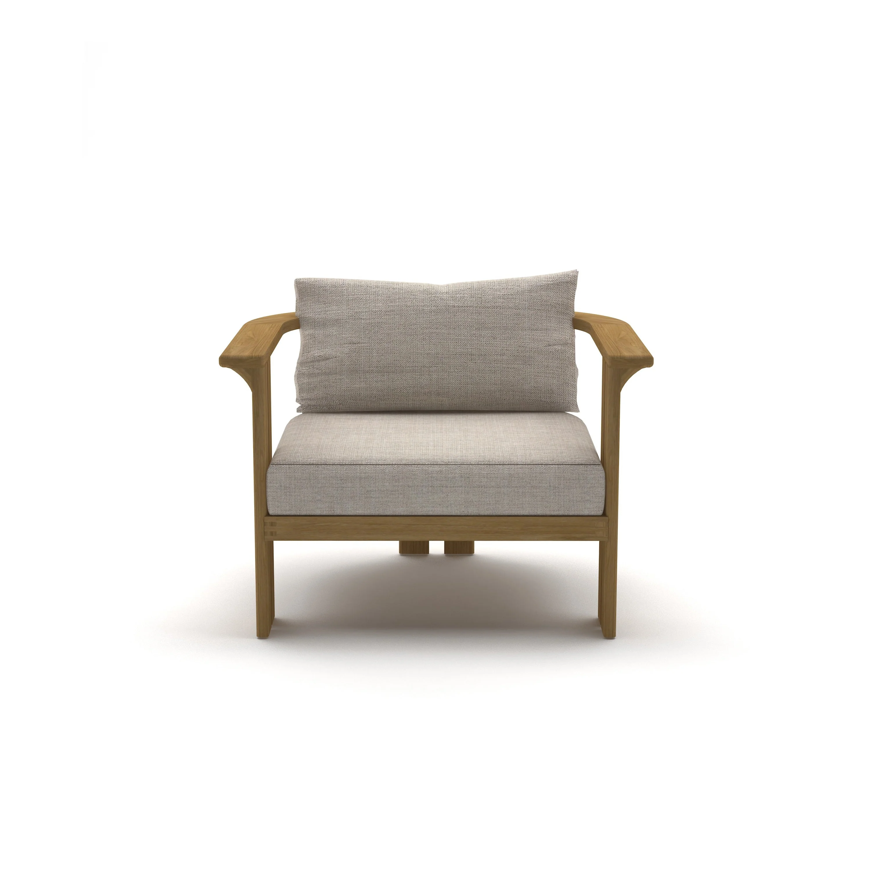 Ojai Lounge Chair in Teak