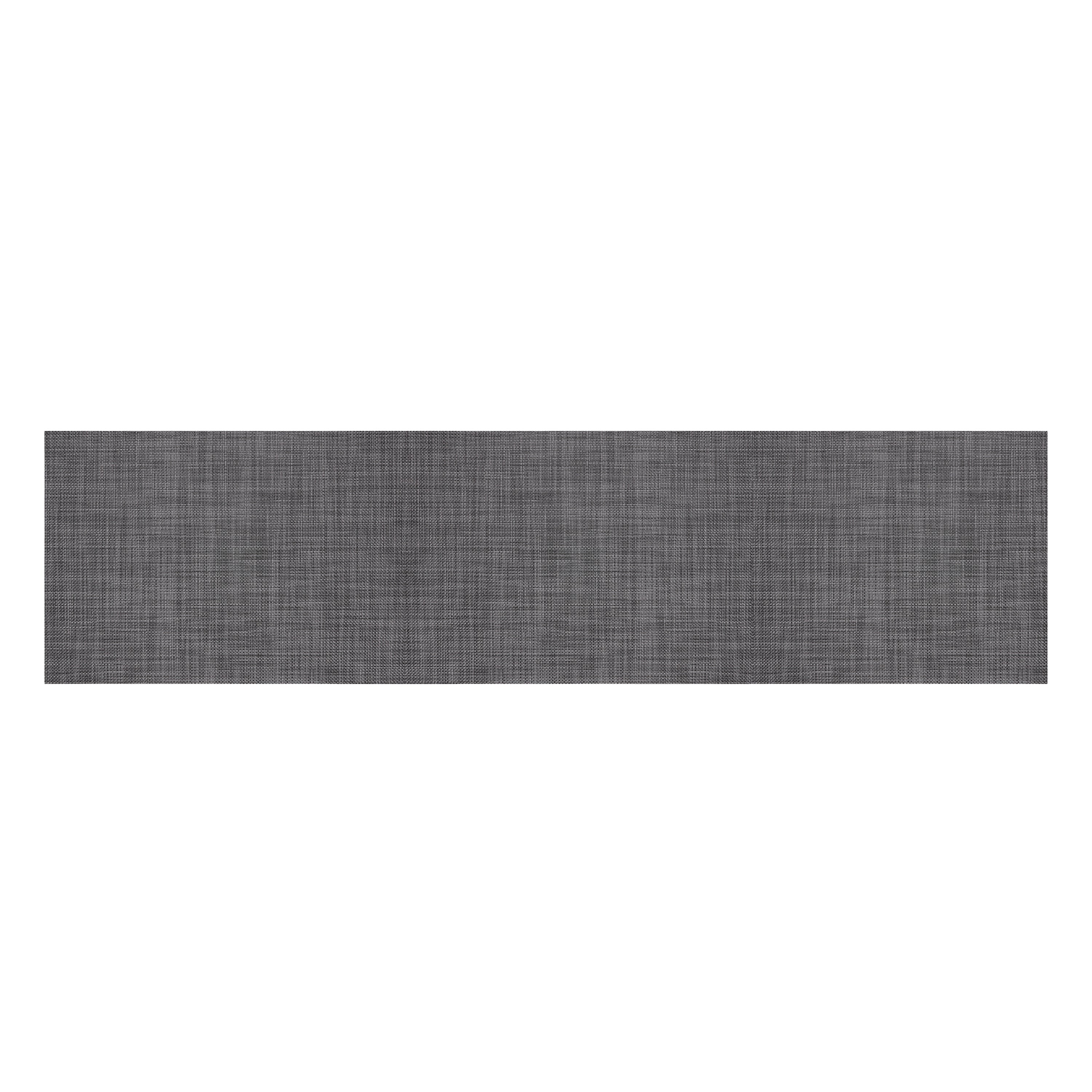 Mini Basketweave Table Runner in Cool Grey