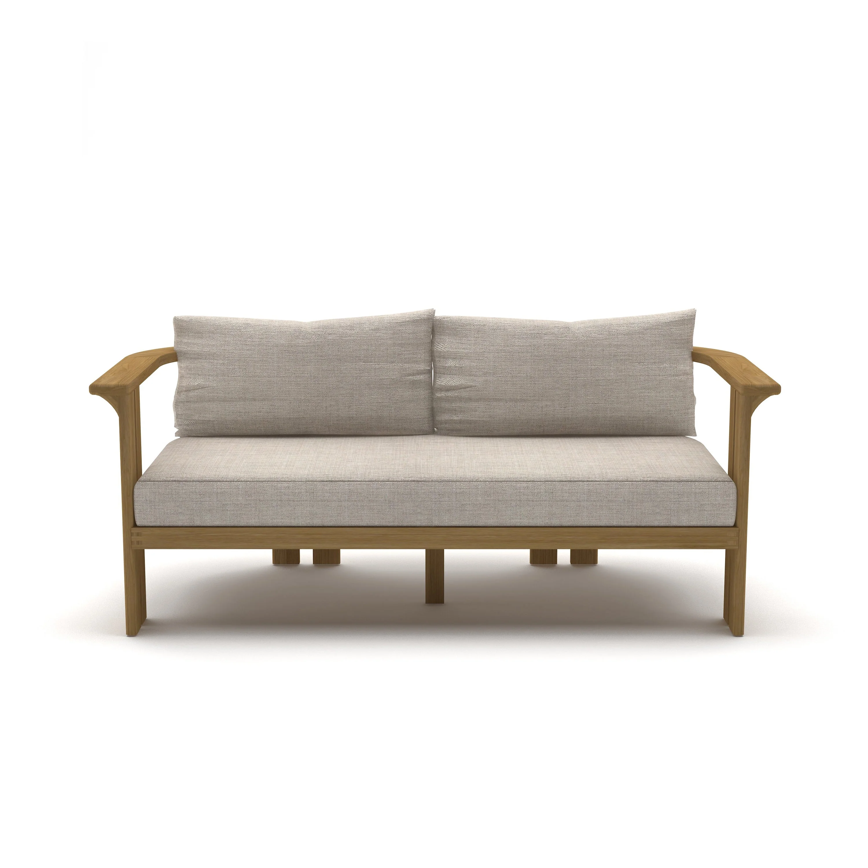 Ojai Loveseat in Teak