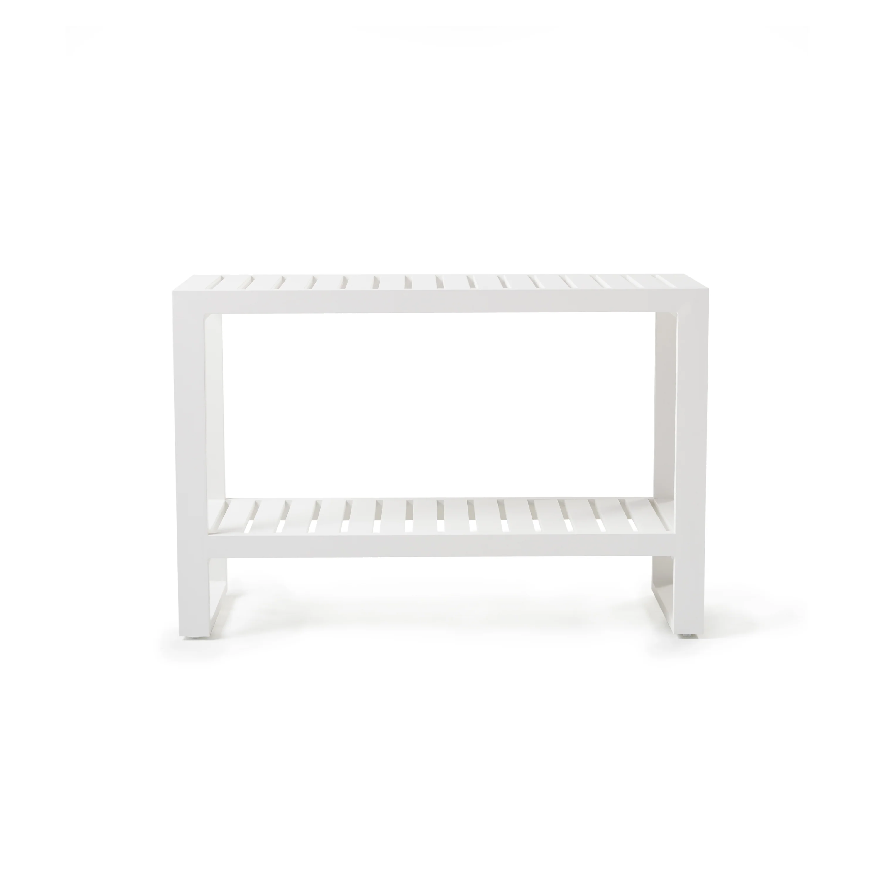 1387-belvedere-console-table-in-white-aluminum-1.webp Belvedere Console Table in White Aluminum