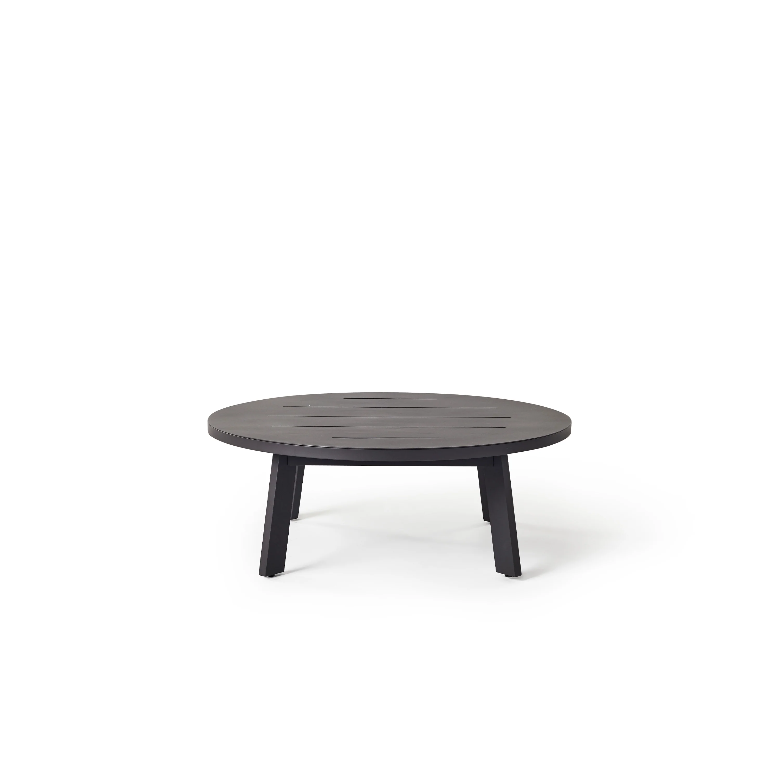 1437-cavallo-43-round-coffee-table-in-charcoal-aluminum-1.webp Cavallo 43" Round Coffee Table in Charcoal Aluminum