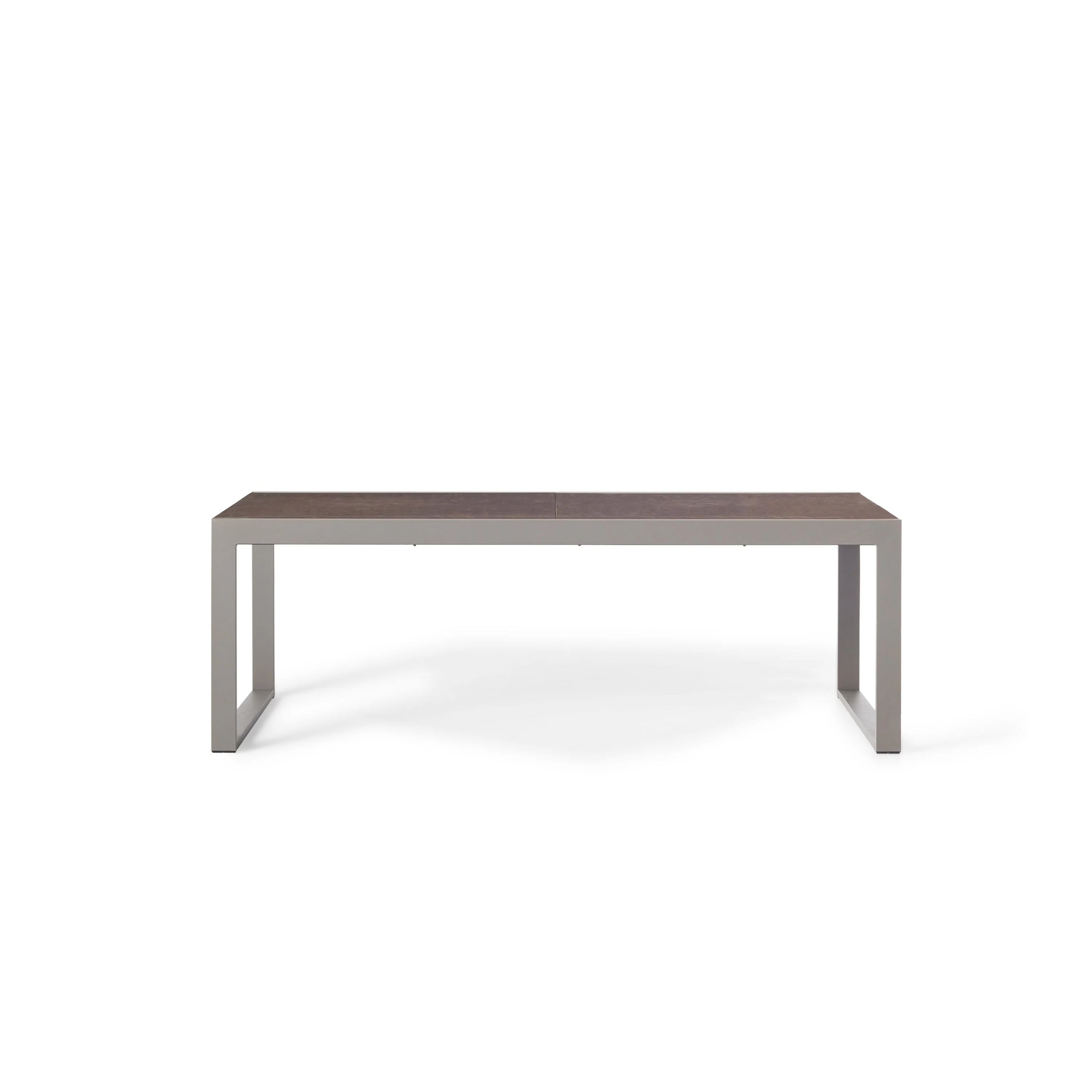 Diablo 87"-130" Extension Dining Table in Quartz Grey