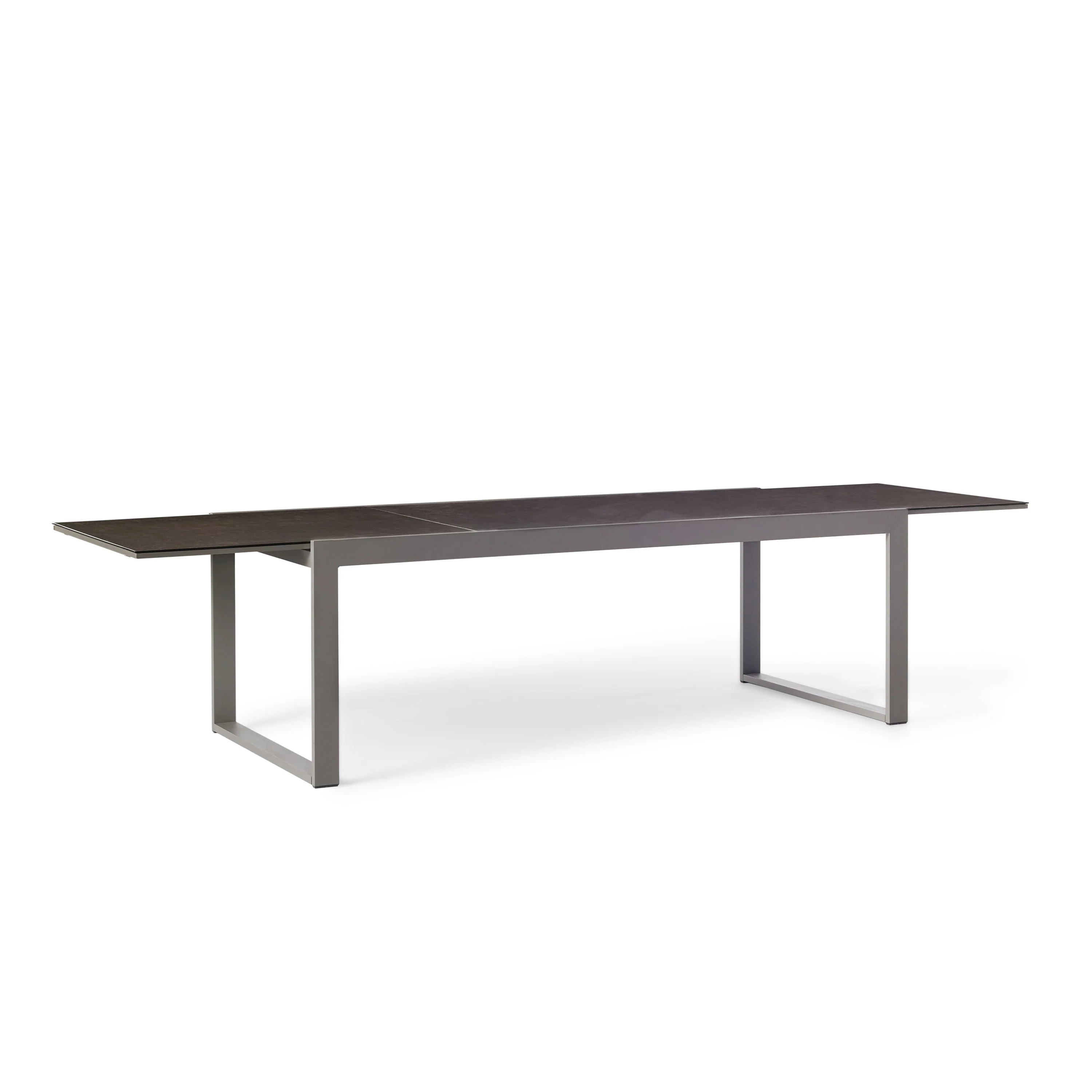 Diablo 87"-130" Extension Dining Table in Quartz Grey