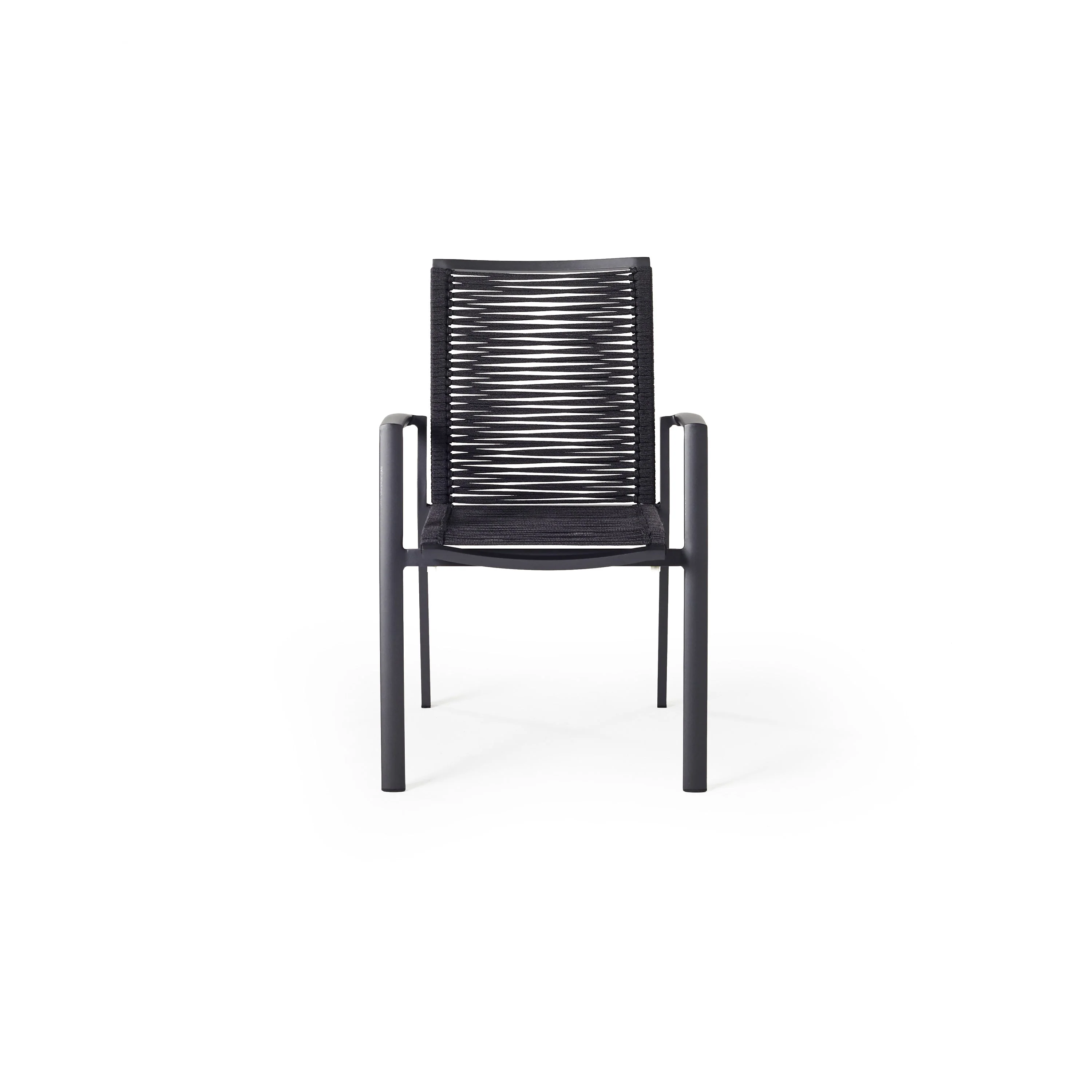 Diablo Dining Arm Chair in Charcoal