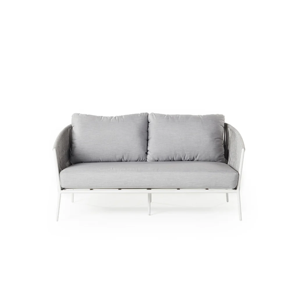 1509-olema-loveseat-in-white-aluminum-1.webp Olema Loveseat in White Aluminum