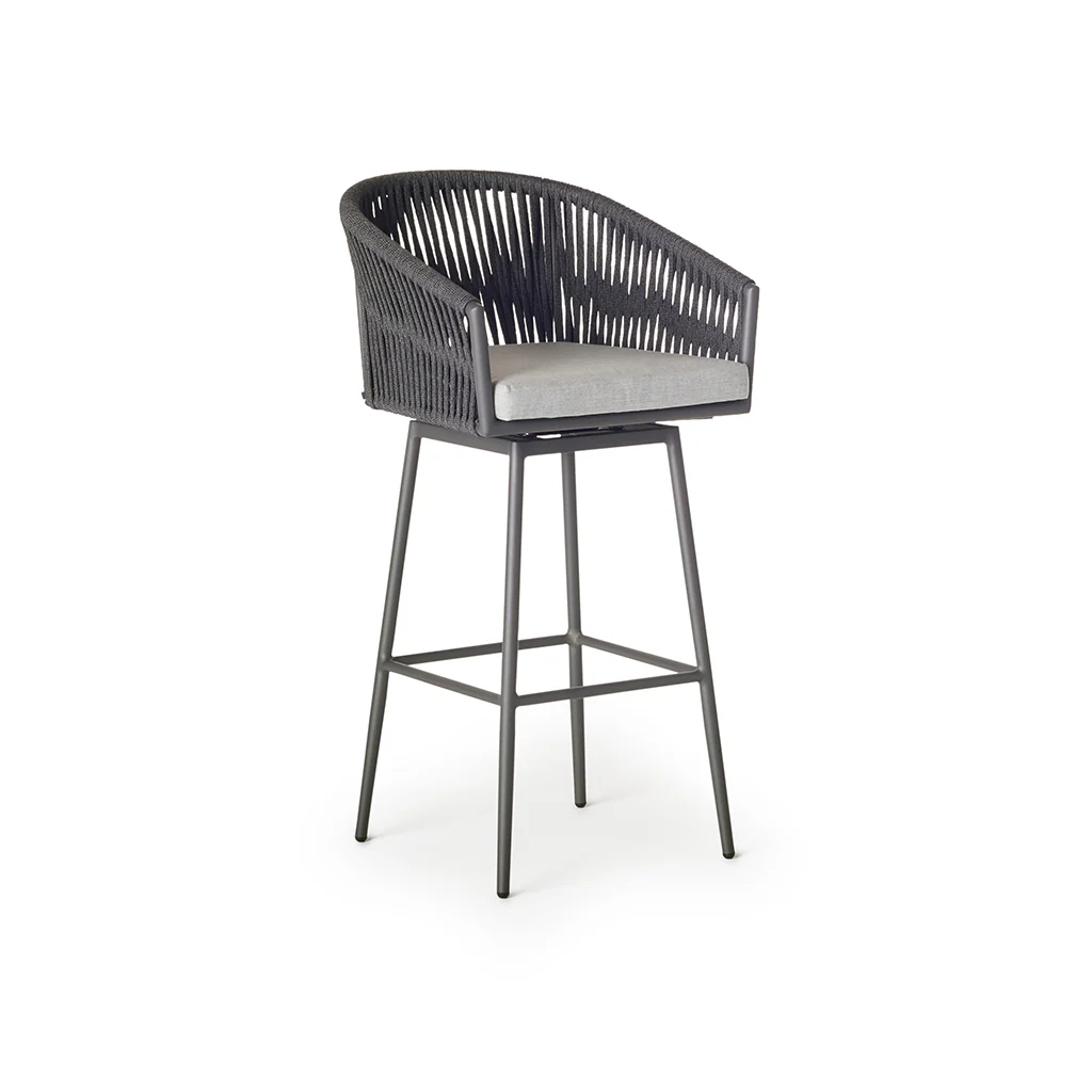1515-olema-swivel-bar-chair-in-charcoal-aluminum-1.webp Olema Swivel Bar Chair in Charcoal Aluminum