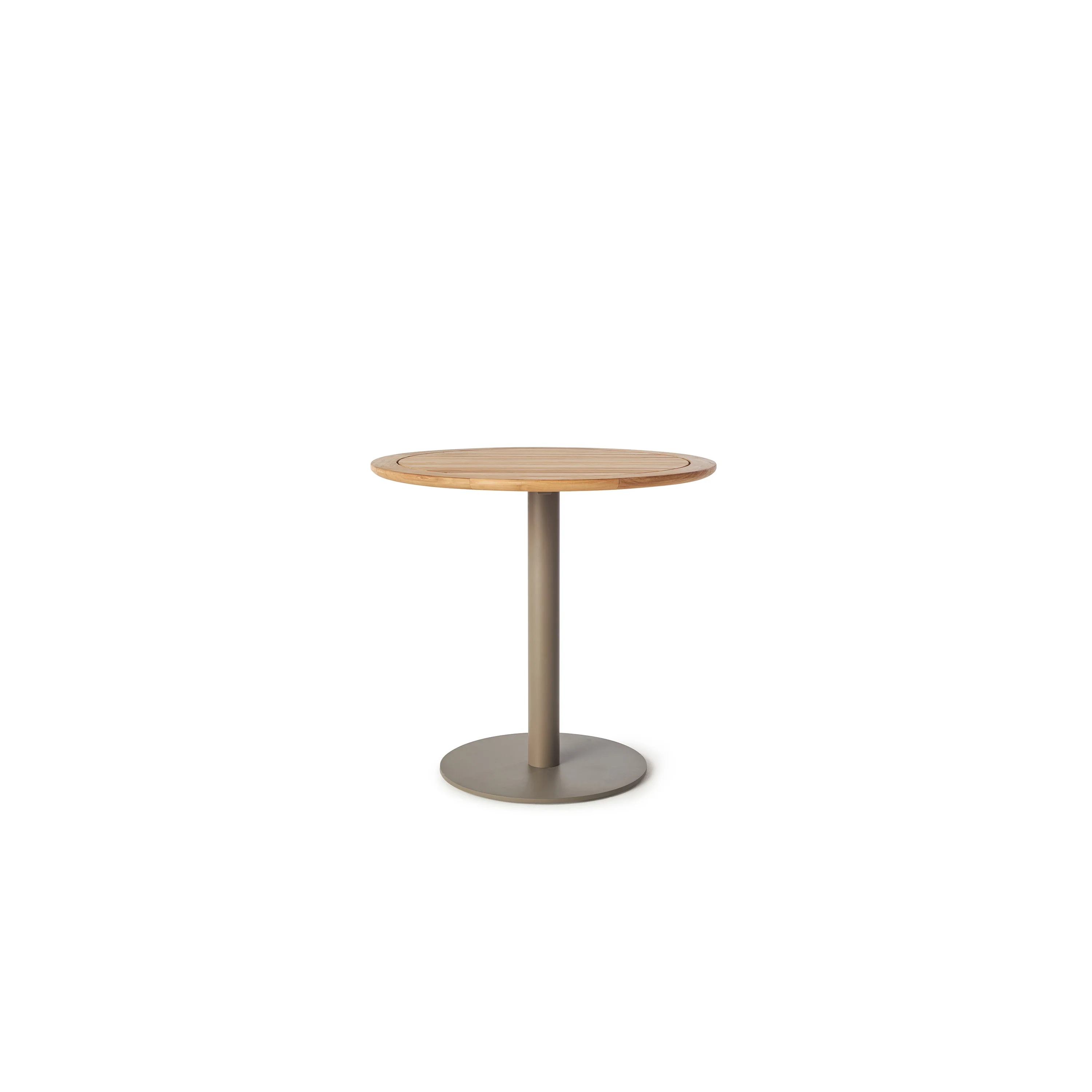 1520-palm-bistro-round-table-in-quartz-grey-aluminum-with-teak-1.webp Palm Bistro Round Table in Quartz Grey Aluminum with Teak