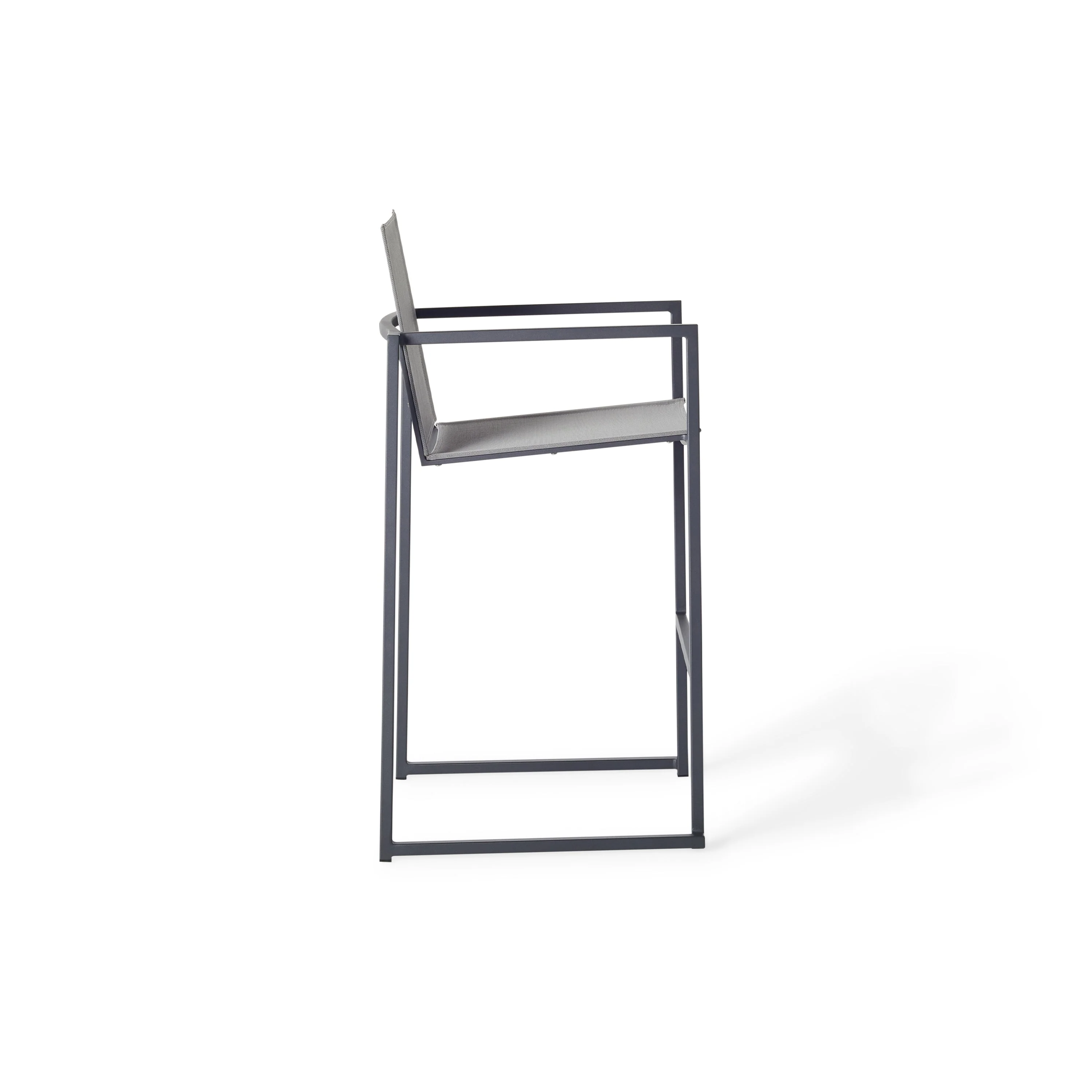 Santa Monica Bar Chair in Charcoal