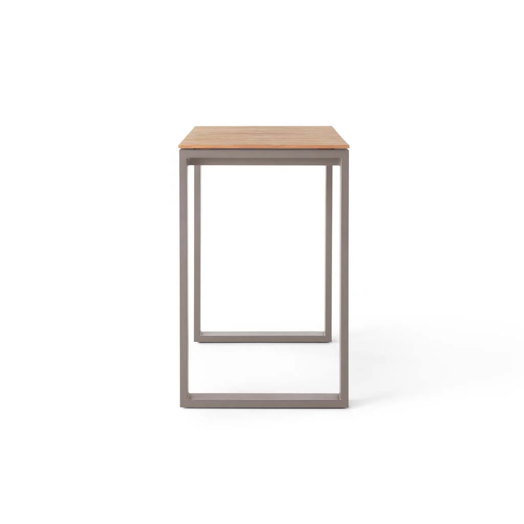 1601-ventura-48-bar-table-in-quartz-grey-teak-top-3.webp Ventura 48" Bar Table in Quartz Grey - Teak Top