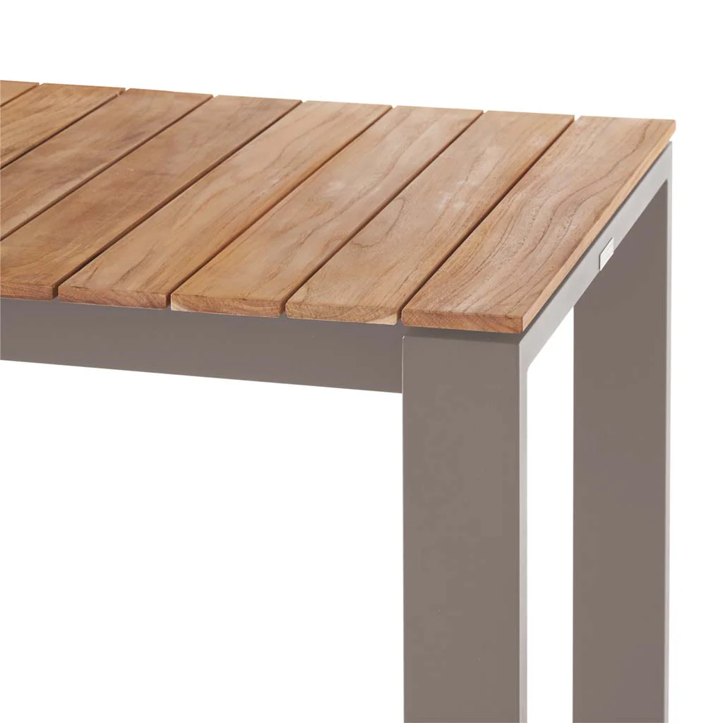 1601-ventura-48-bar-table-in-quartz-grey-teak-top-4.webp Ventura 48" Bar Table in Quartz Grey - Teak Top