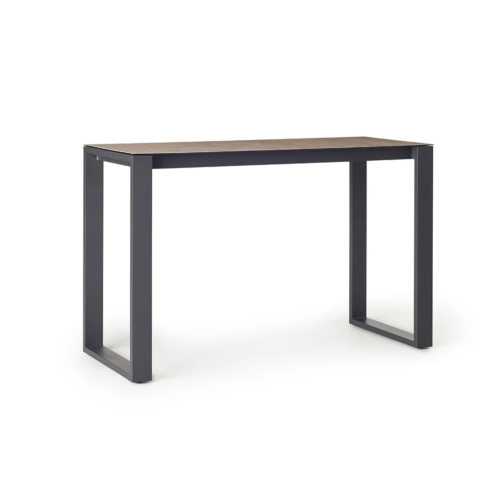 1604-ventura-66-bar-table-in-charcoal-ceramic-style-glass-top-2.webp Ventura 66" Bar Table in Charcoal - Ceramic-Style Glass Top