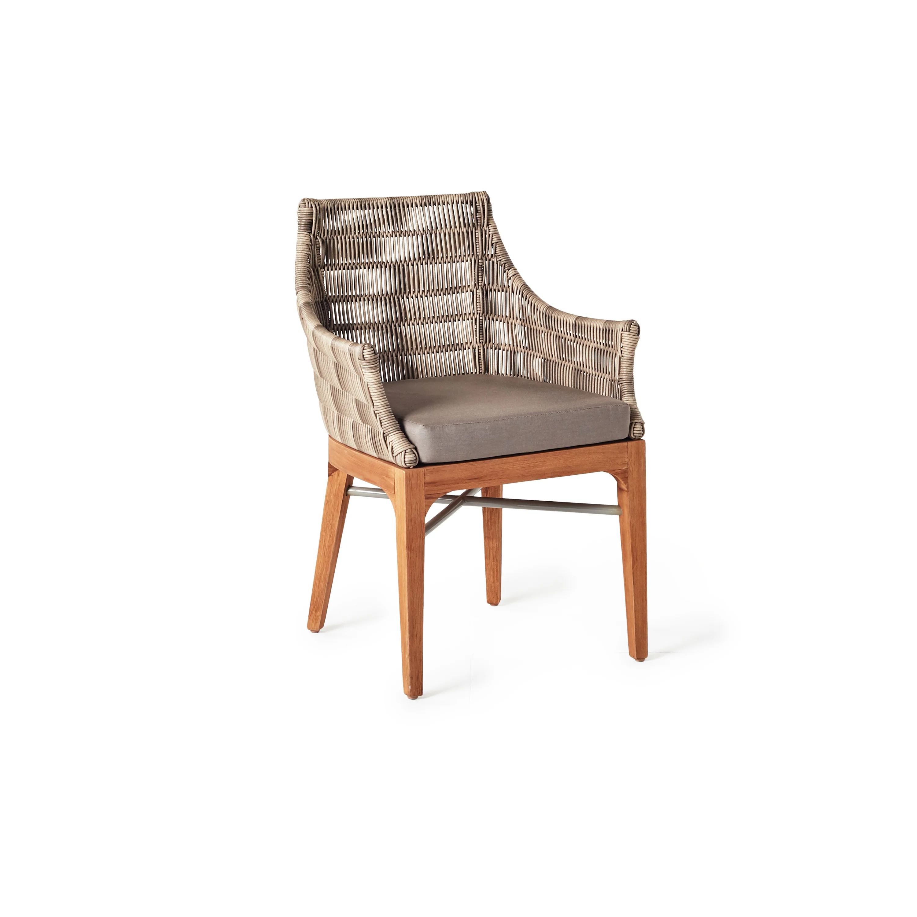 1645-madera-dining-chair-in-teak-and-all-weather-wicker-1.webp Madera Dining Chair in Teak and All-Weather Wicker