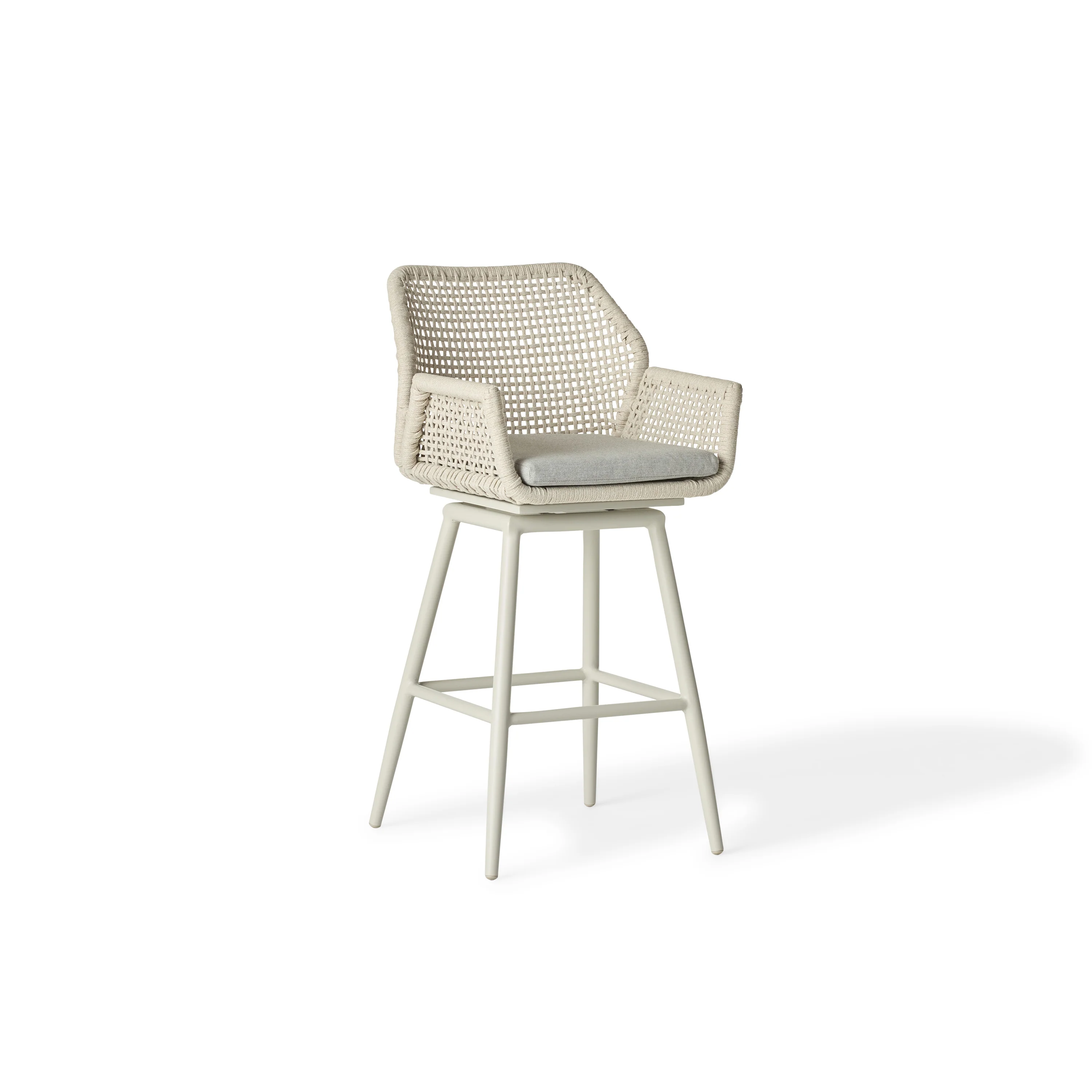 166-montecito-swivel-bar-chair-in-dune-aluminum-1.webp Montecito Swivel Bar Chair in Dune Aluminum