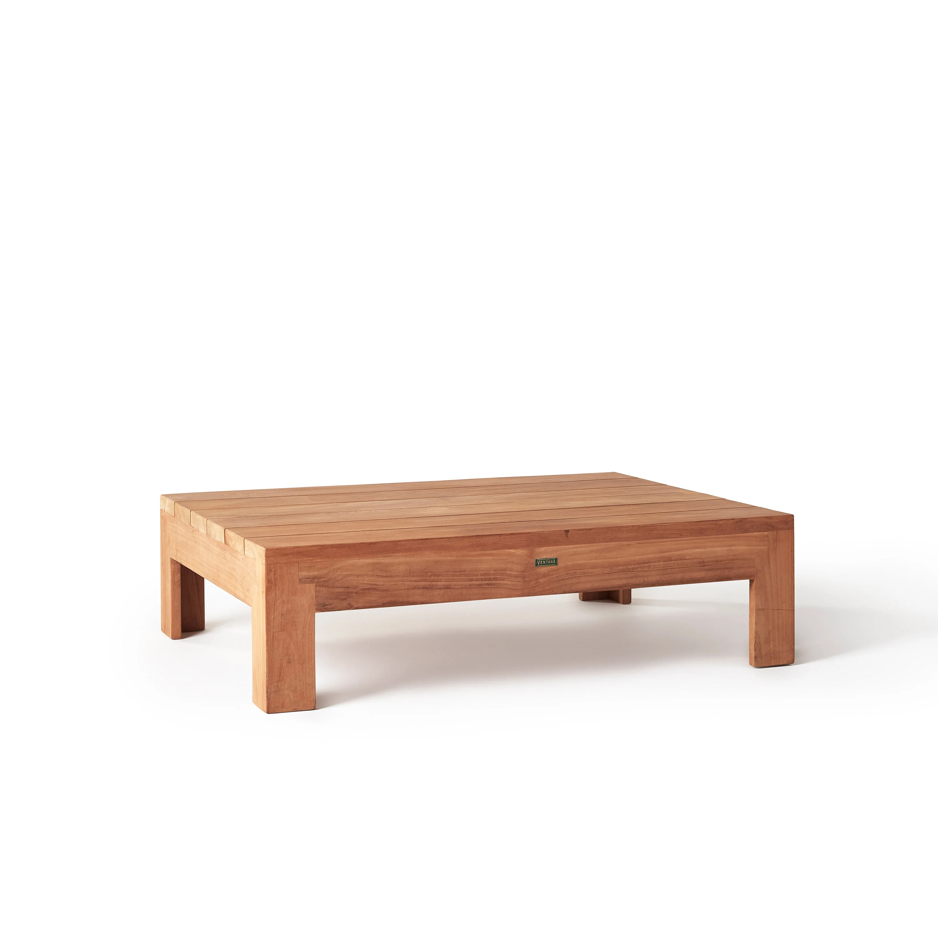 Rivoli 55" Coffee Table in Teak