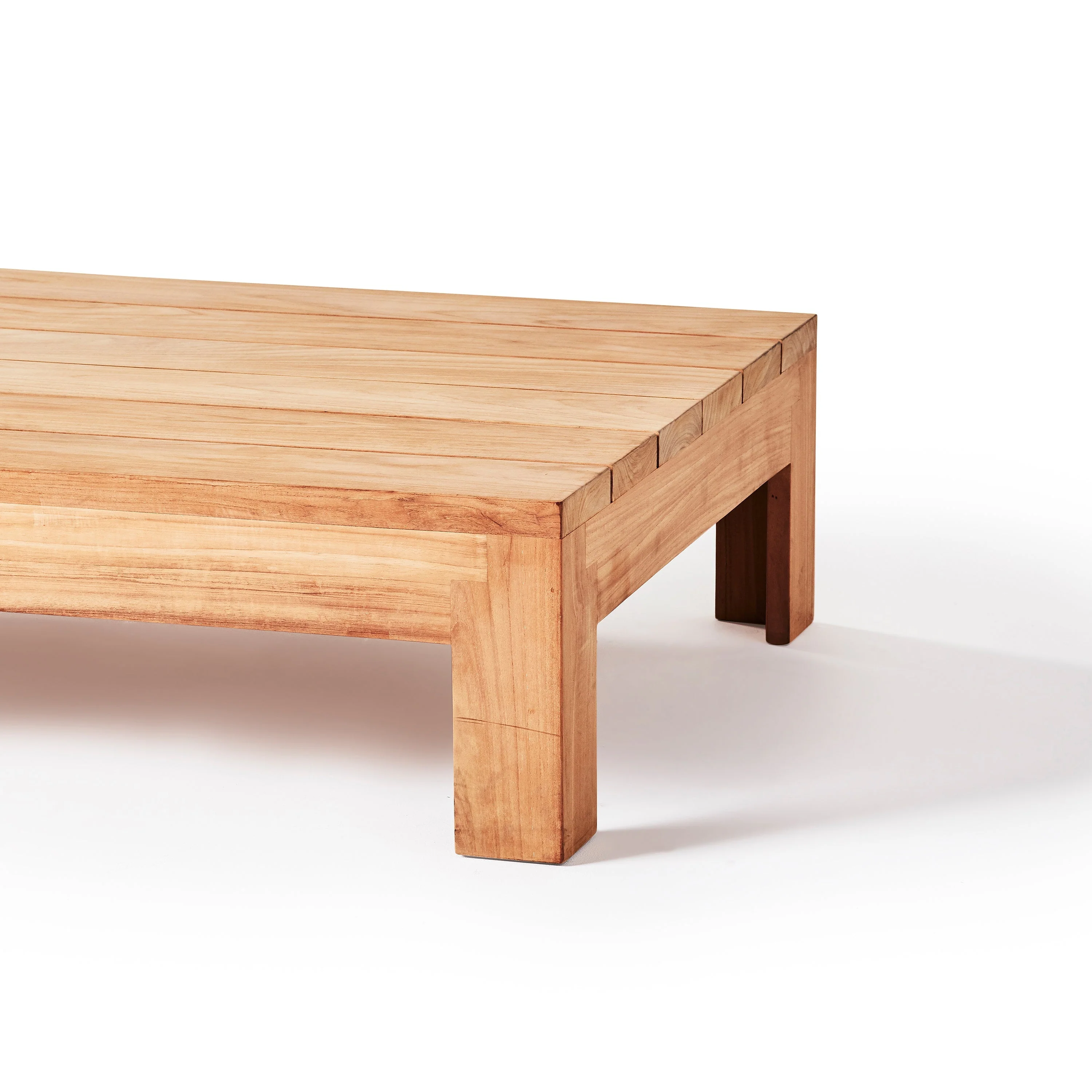 Rivoli 55" Coffee Table in Teak