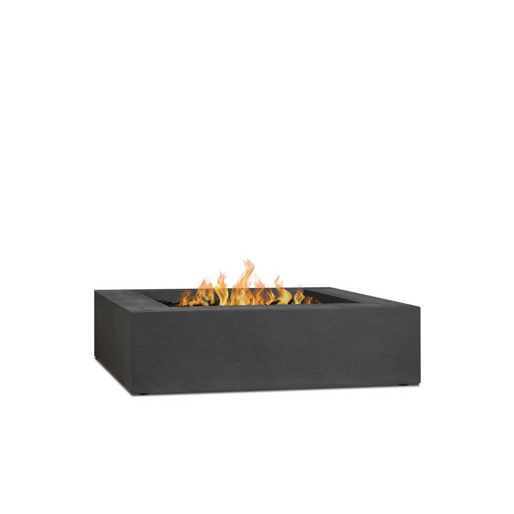 Aspen Square Fire Table - Carbon