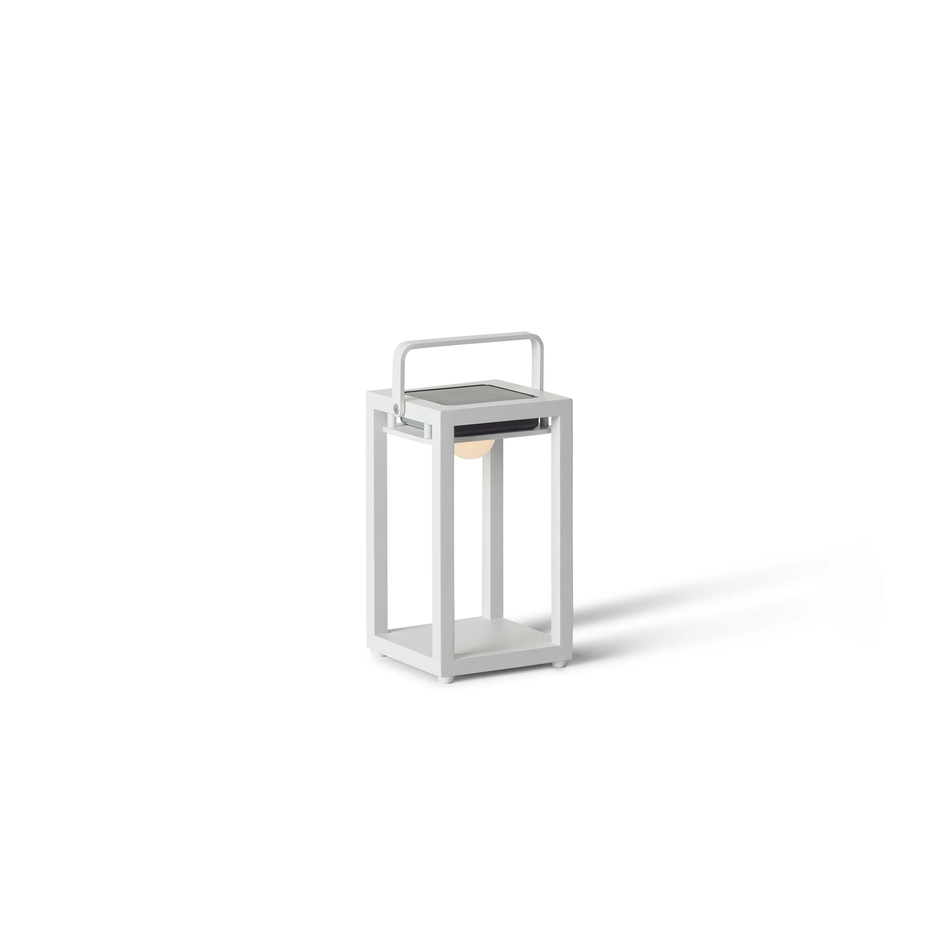 Lux Aluminum Table Lamp in White