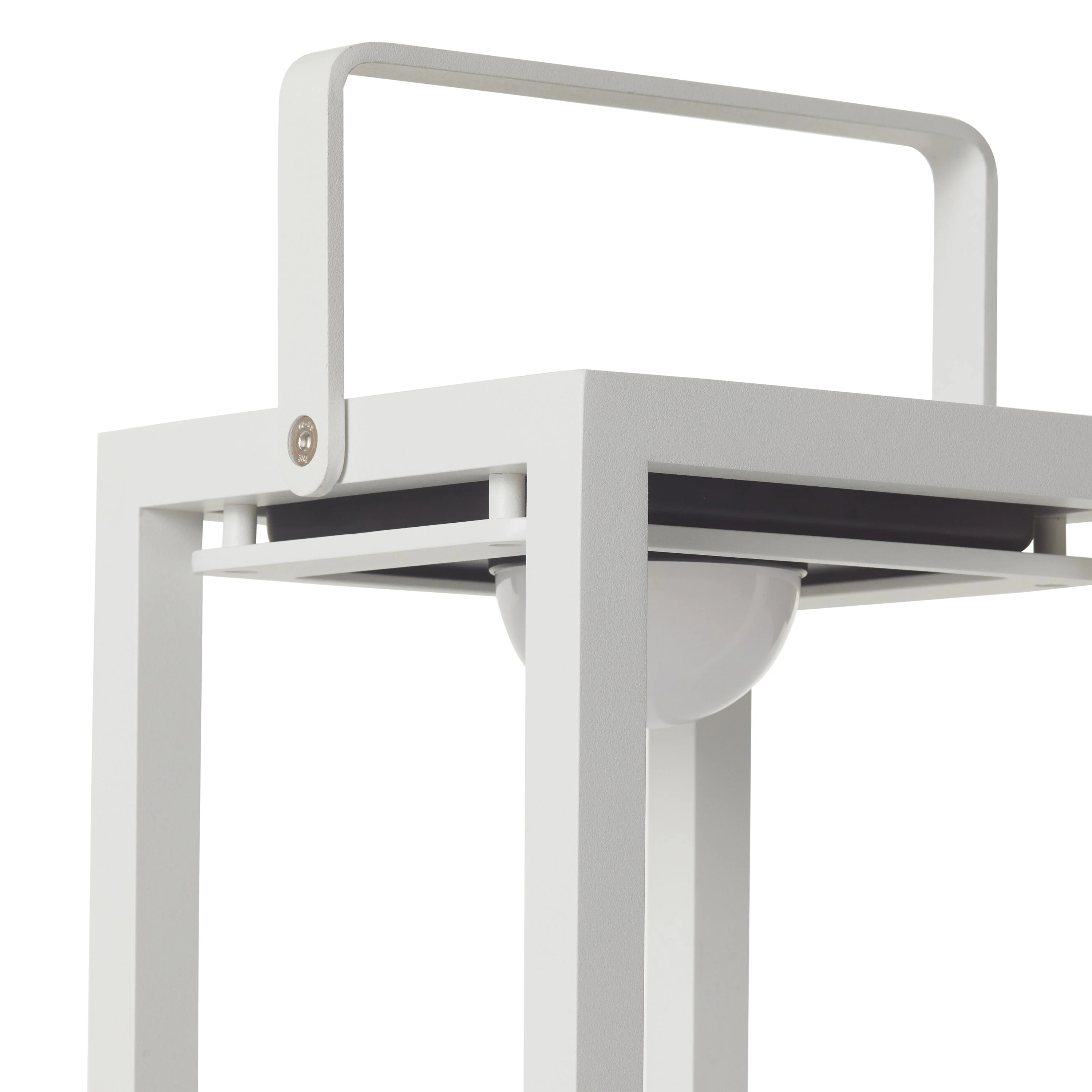Lux Aluminum Table Lamp in White