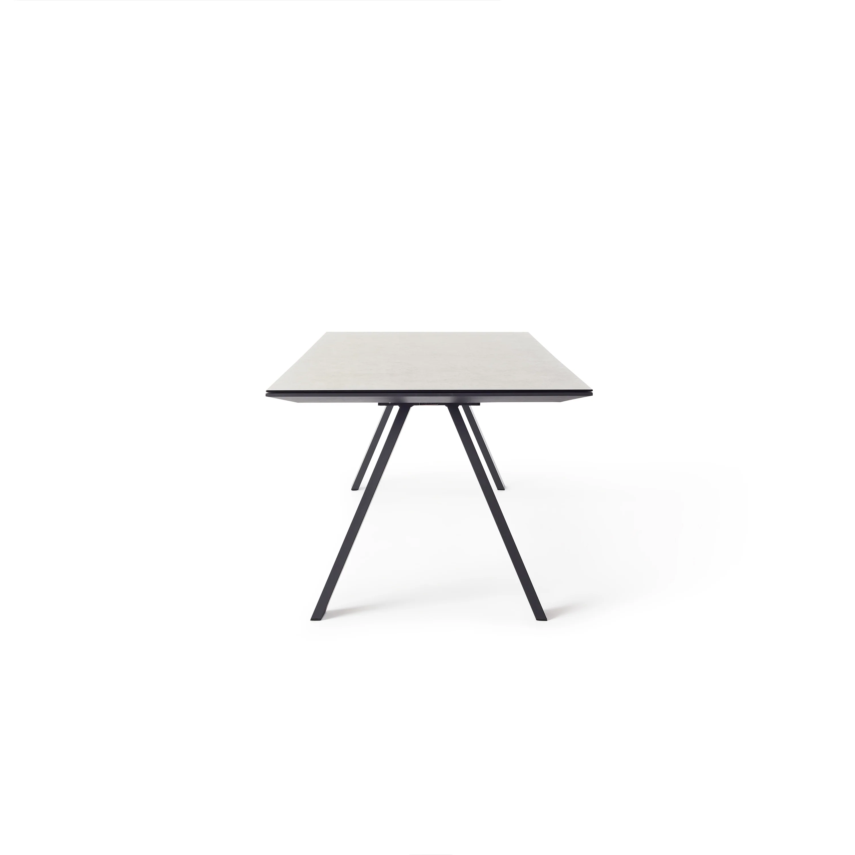 Inverness Dining Table in Charcoal