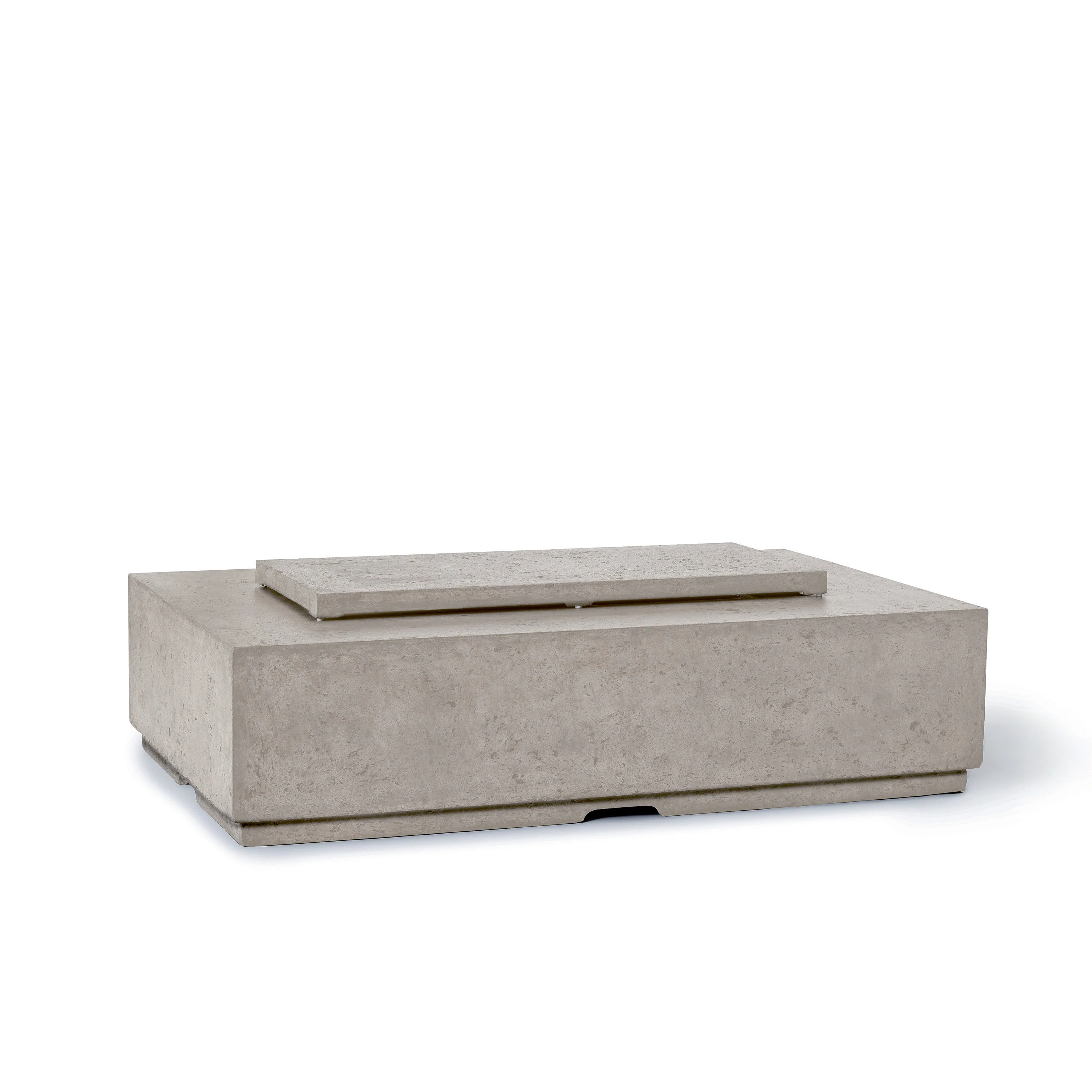 Legend 60" Rectangular Fire Table in Light Basalt (Natural Gas)