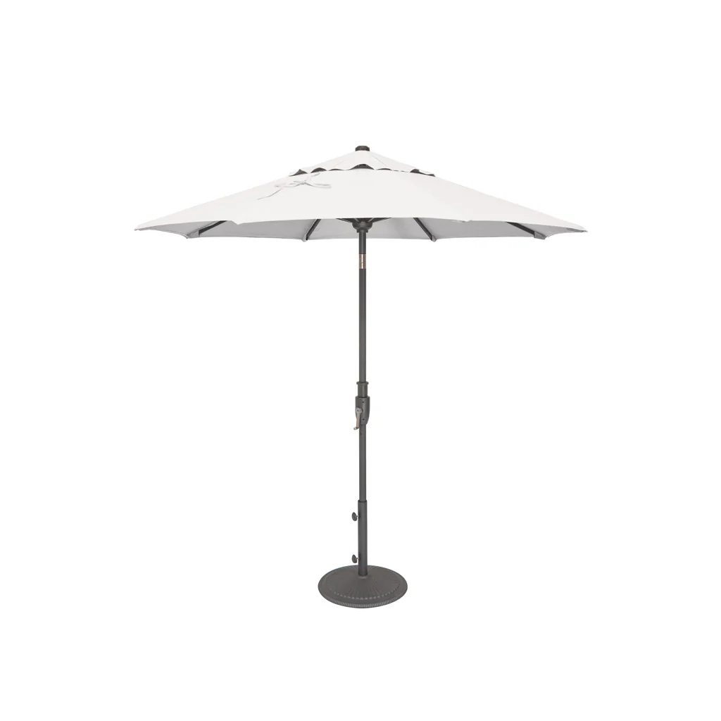 2076-7.5-anthracite-frame-market-umbrella-glide-tilt-1.webp 7.5' Anthracite Frame Market Umbrella - Glide Tilt