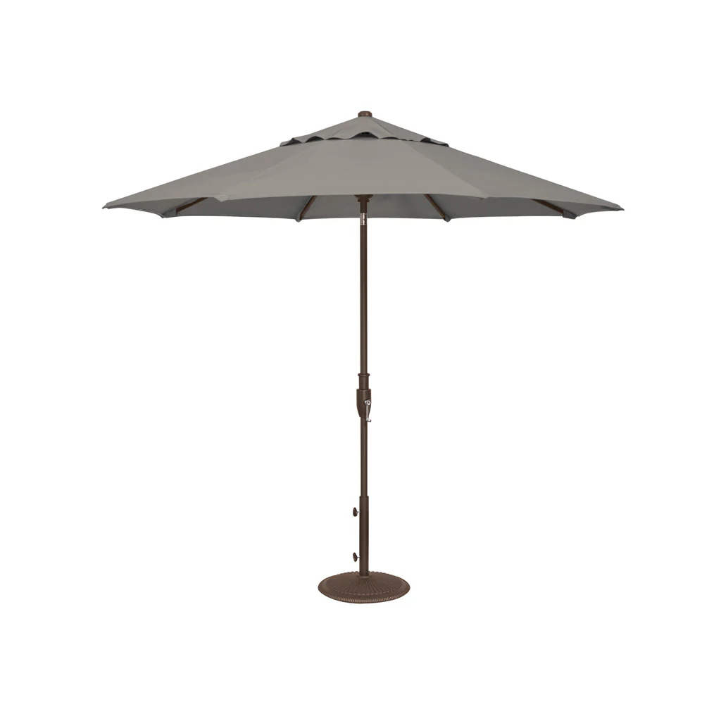 2077-9-bronze-frame-market-umbrella-glide-tilt-1.webp 9' Bronze Frame Market Umbrella - Glide Tilt