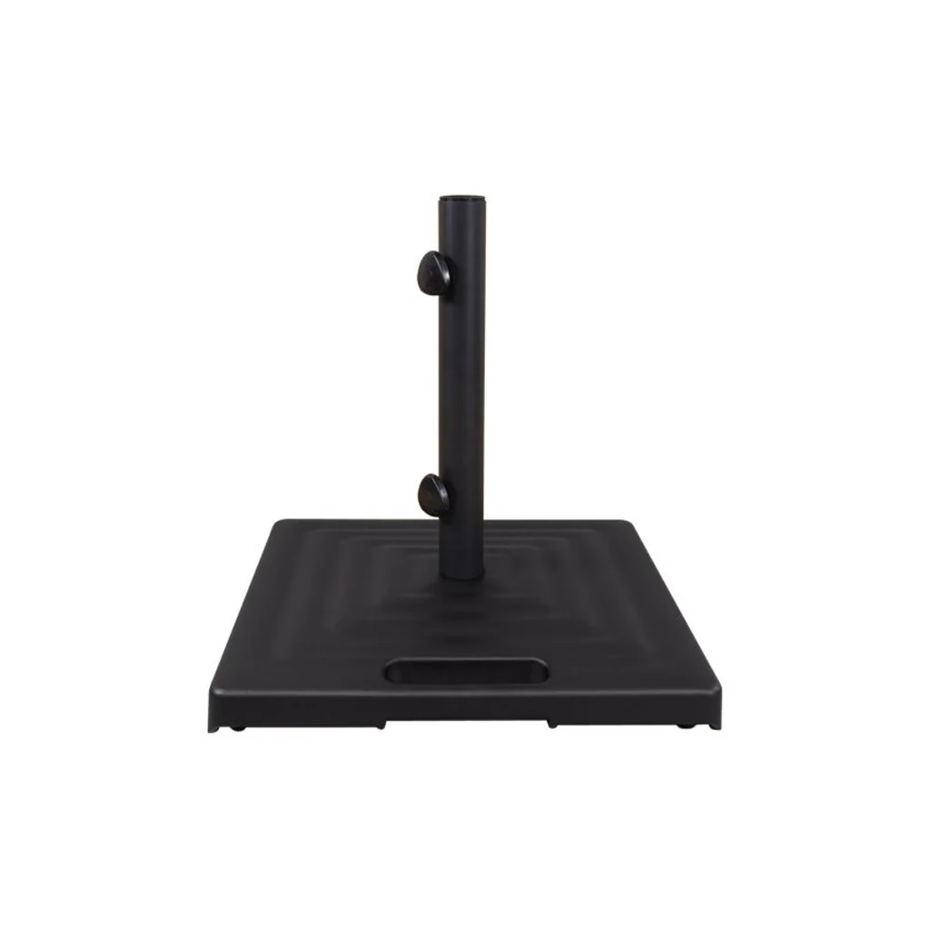 Monaco Square Umbrella Base with Wheels - Black