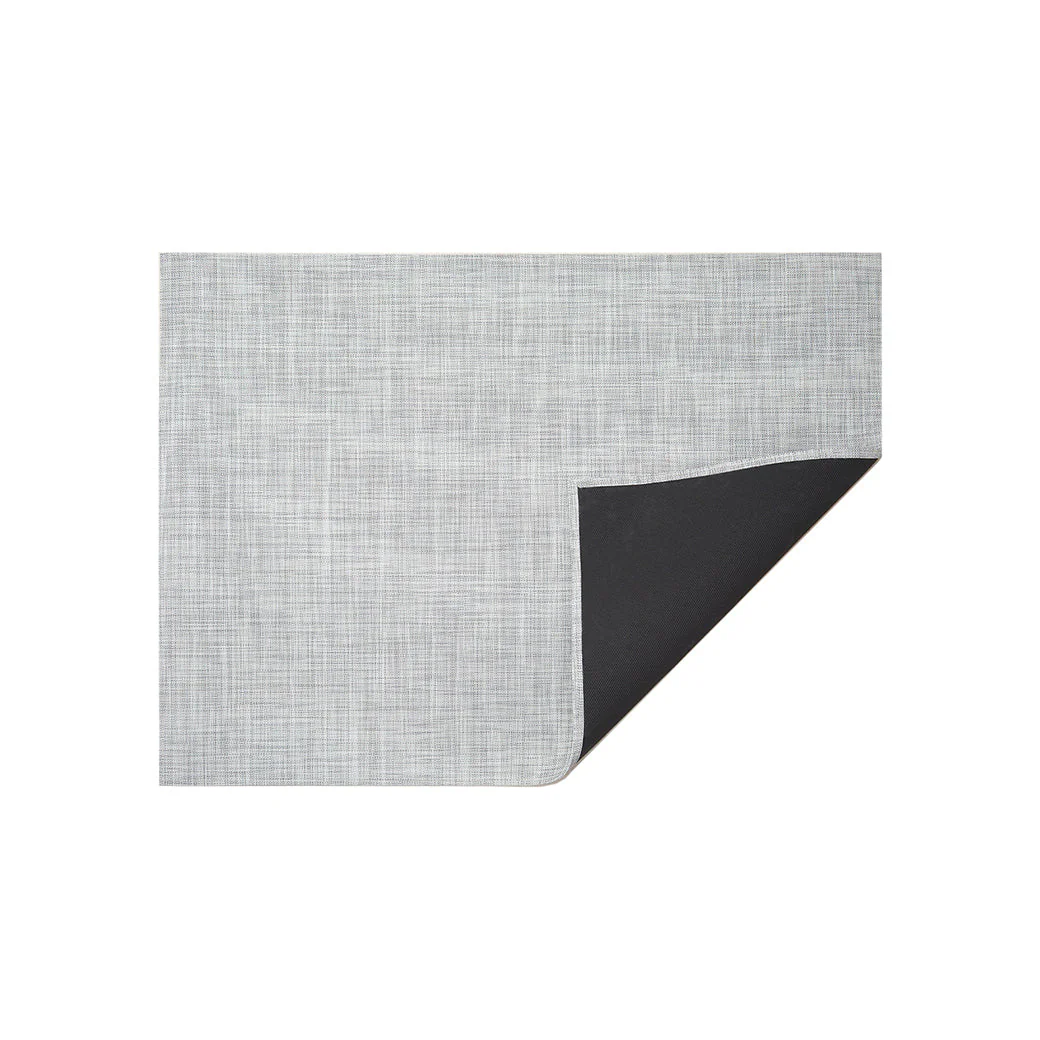 Mini Basketweave Rug in Mist