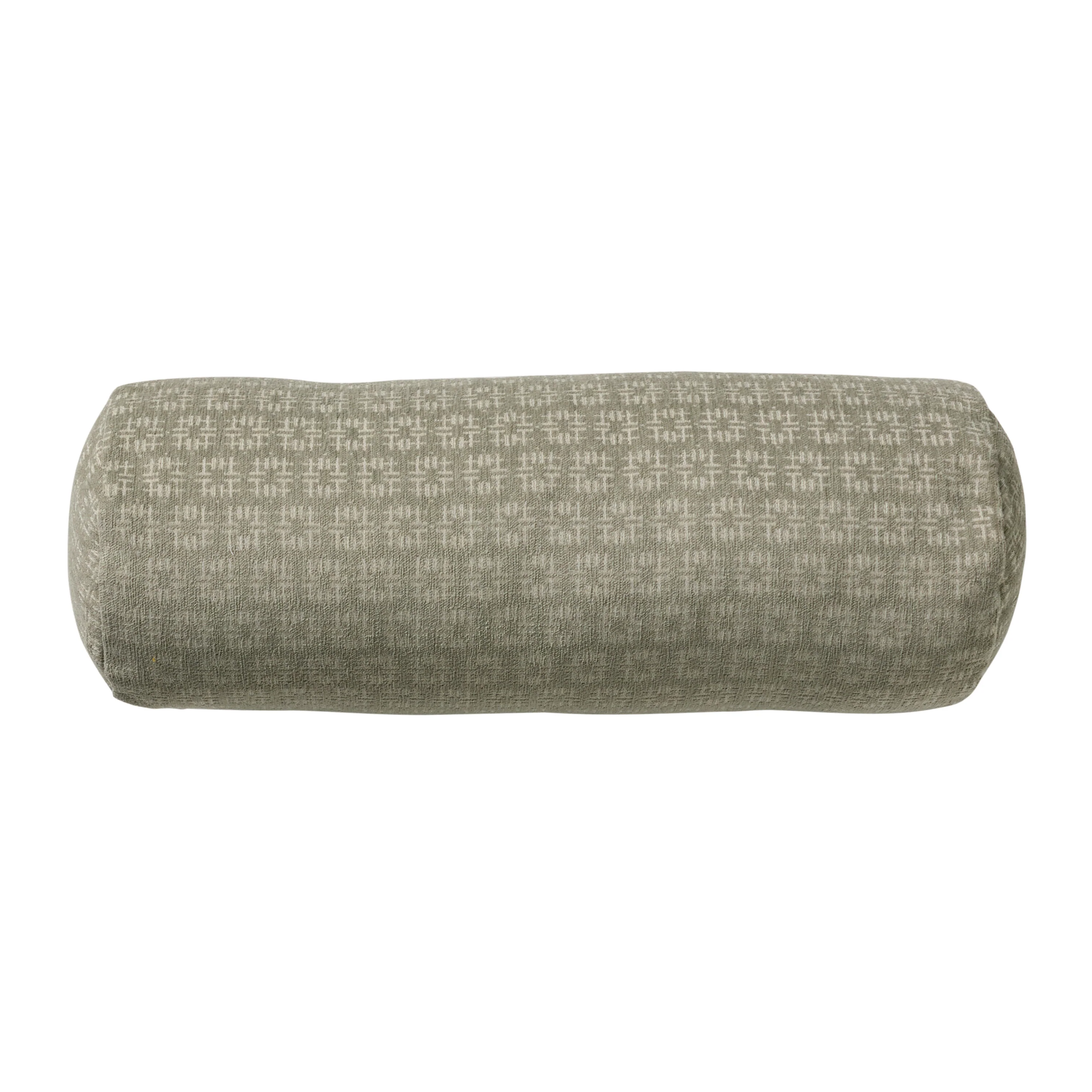 Rilance Bolster Pillow in Zinc
