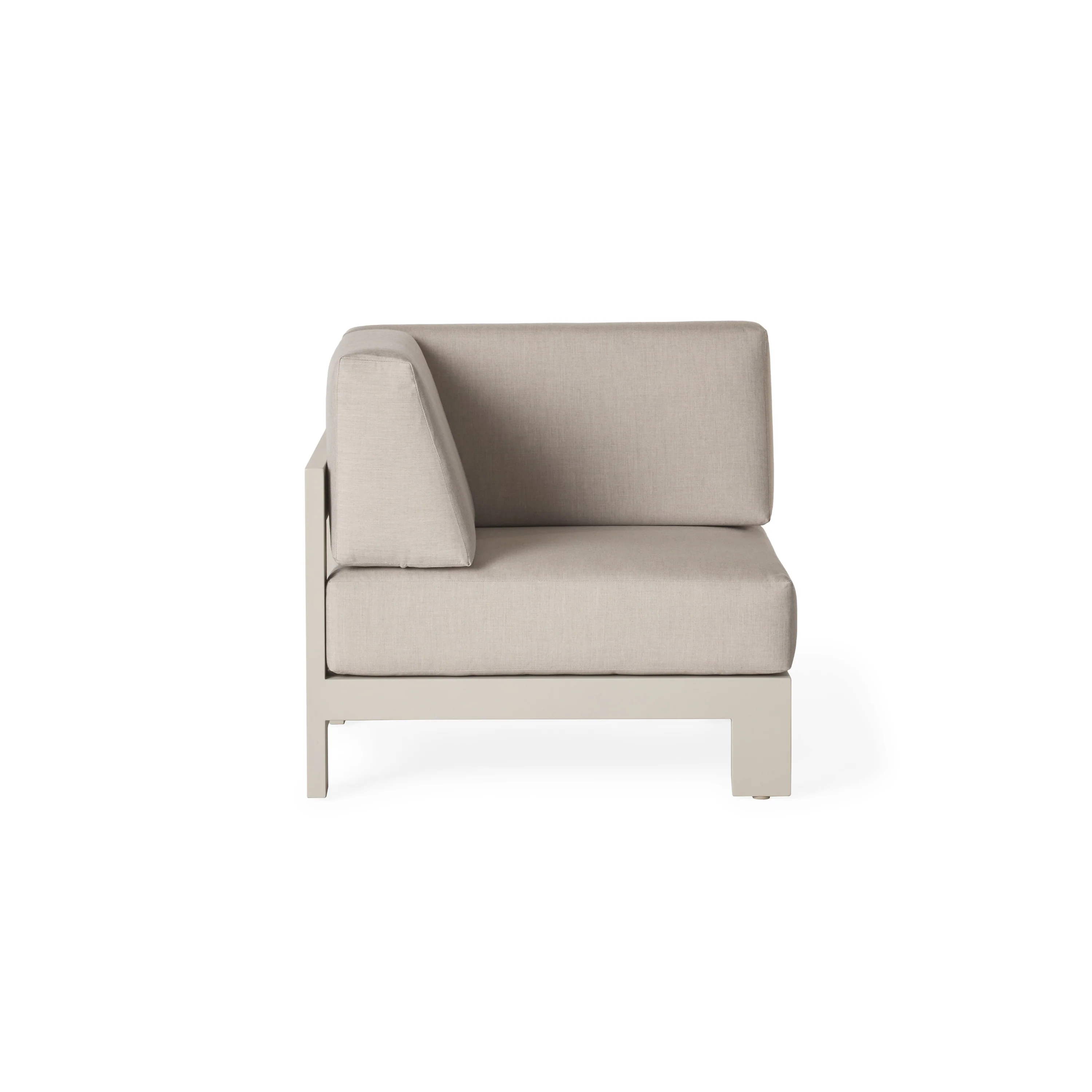 95-tiburon-sectional-corner-chair-in-dune-aluminum-1.webp Tiburon Sectional Corner Chair in Dune Aluminum